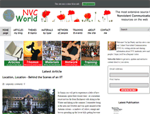 Tablet Screenshot of nvcworld.com